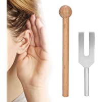 Diapasón de Alta frecuencia de 4096 Hz- diapasón médico de aleación de Aluminio con Martillo de Madera y Bolsa de…